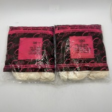 VTG NOS Silkies Total Leg Control TLC Sz Md White Lot of 2 Pantyhose USA 308