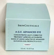 SkinCeuticals A.G.E. Advanced Eye Treatment 0.5oz/15ml NEW SEALED