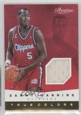 2013-14 Panini Prestige True Colors Materials Danny Manning #46 fm0