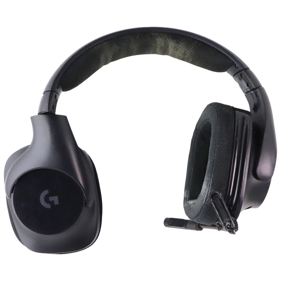 DEFECTIVE - Logitech G533 Wireless DTS 7.1 Surround Sound Gaming Headset - Black - Image 2 of 3