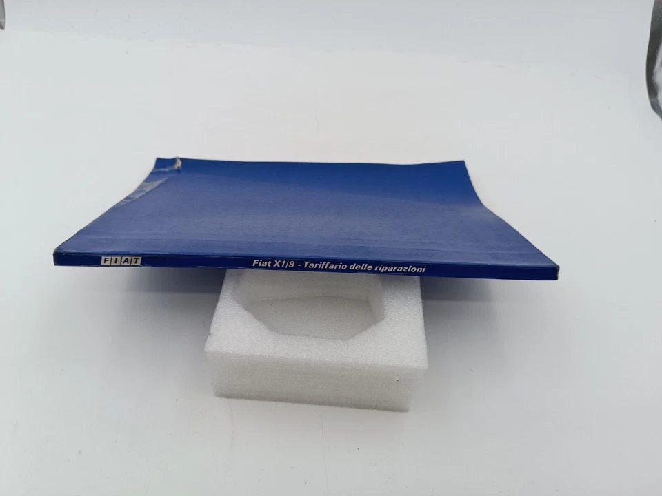 Manuale officina  Fiat X 1/9 tariffario delle riparazioni assistenza tecnic 1973 - Immagine 3 di 4