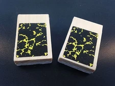 German Cuckoo Clock Bellow Tops One pair of 1 1/4" x 2 1/4" 