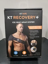 Brand New in Box  KT TAPE Recovery+ Ice / Heat Compression Pad Therapy System 