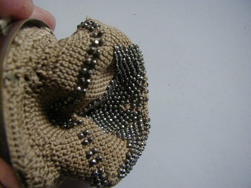 1903 tam O Shanter coin purse repossed beautiful woman Bostonia victorian - Picture 5 of 8
