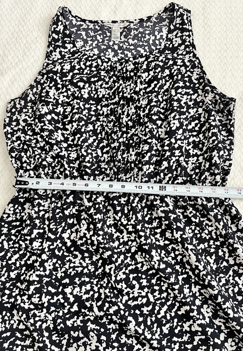 mango black and white dress Monica Black Blazer Dress