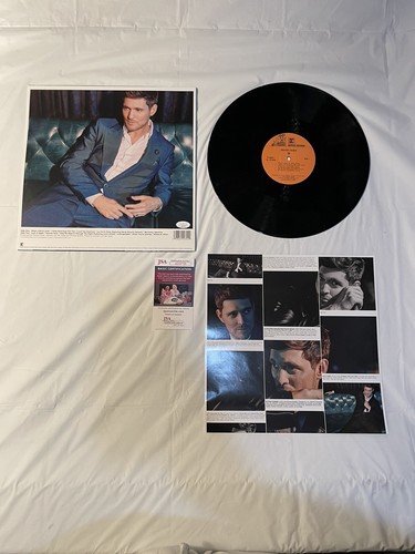 MICHAEL BUBLE SIGNED AUTOGRAPH LOVE VINYL RECORD JSA COA LOVE YOU ANYMORE RARE - Picture 6 of 10