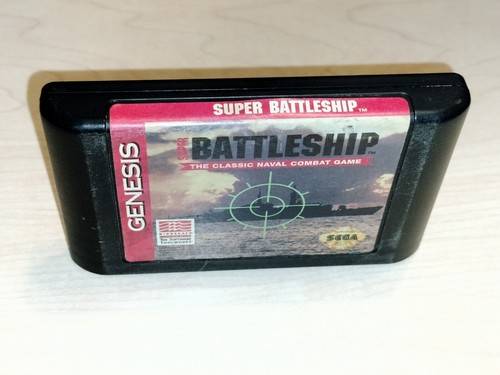 Super Battleship Sega Genesis Vintage classic original board game game cartridge - Picture 2 of 2