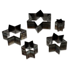 5PCS One Hole Hollow Punch Cutter Tool Cutter Punch Tool Leather Punching Tool