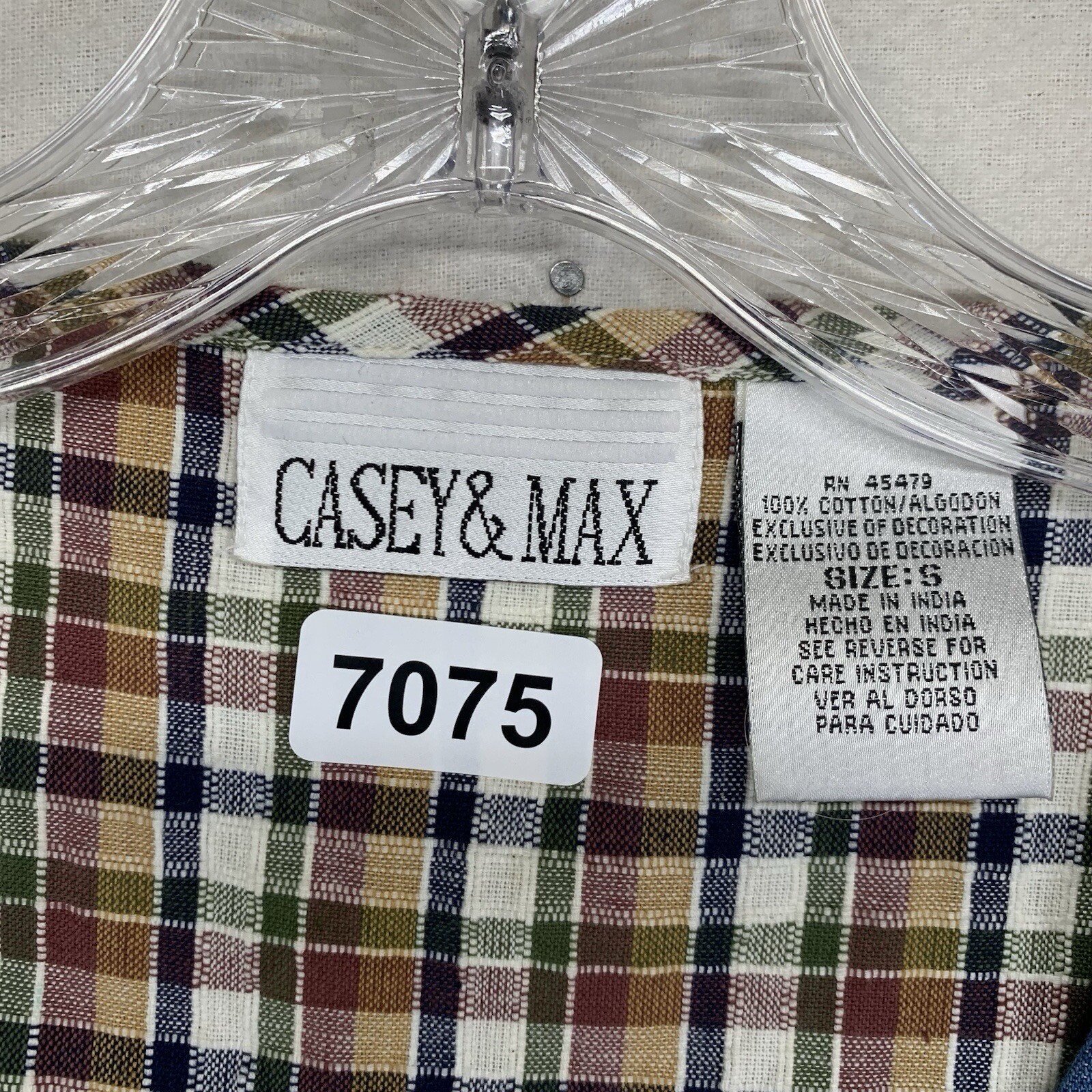 Vintage Casey Max Small Vest Patchwork Quilt Cott… - image 10