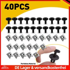 40 X Blechmuttern mit Torx Schrauben Radkasten für Audi Seat Skoda VW N90775001