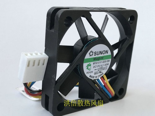 DBTLAP Koelventilator voor OEM Sunon MF50101V1-Q030-S99 5010 12V 1.50W 5cm four-wire PWM cooling Koelventilator YTPRY