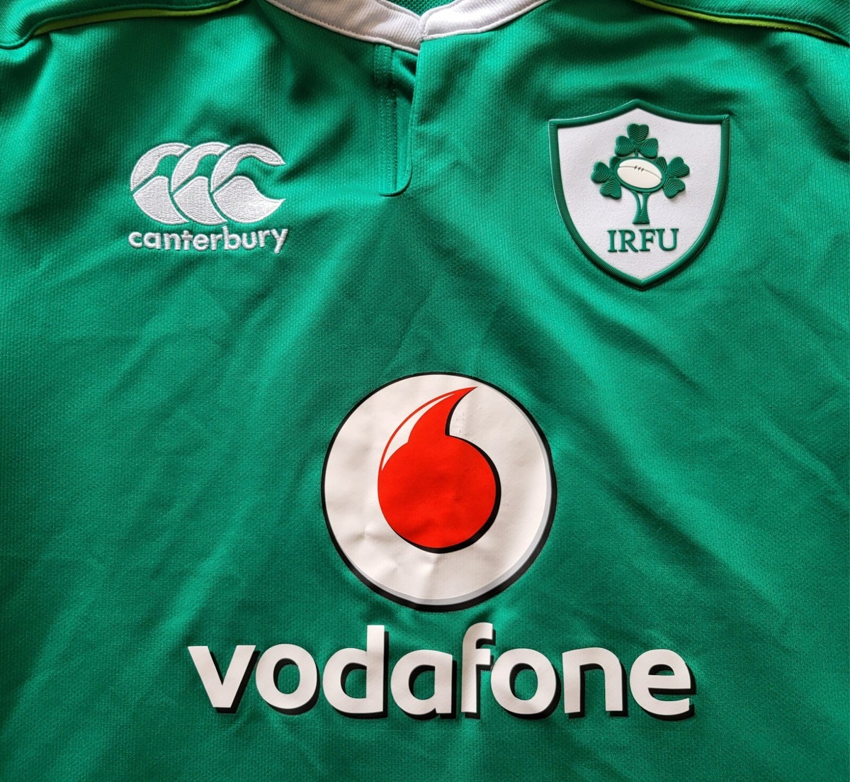 Maillot Irlande Rugby Domicile 2016-2017 – Canterbury – Taille S – Occasion