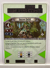 1x Tolicore Zealot EOJ SET2 #169 PS3 Eye Of Judgment English UC A2