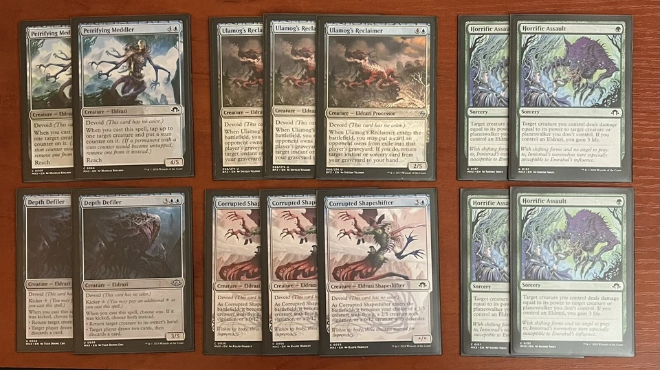 MTG 60 Card Deck ELDRAZI SIMIC SCIONS Custom Deck Sleeved With Box - Image 3 of 4