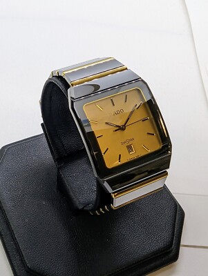 Rado Diastar Jubile Watch Gold & steel Quartz Mens Swiss 152.0202