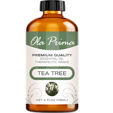 Tea Tree Essential Oil - Multiple Sizes - 100% Pure - Amber Bottle