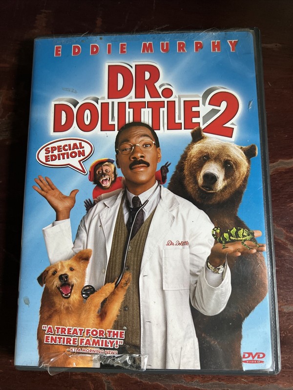 Dr. Dolittle 2 (DVD, 2001, Widescreen Version)