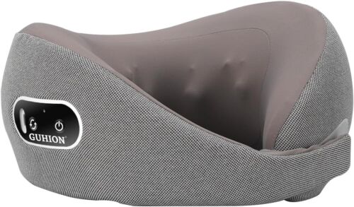 Cordless Portable Neck Massager with Heat, Deep Tissue Kneading Massage Pillow