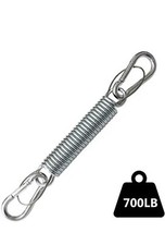 Maky Outdoors Chair Swing Hanging Kit - Spring, Heavy Duty, 2 Carabiners, Safety