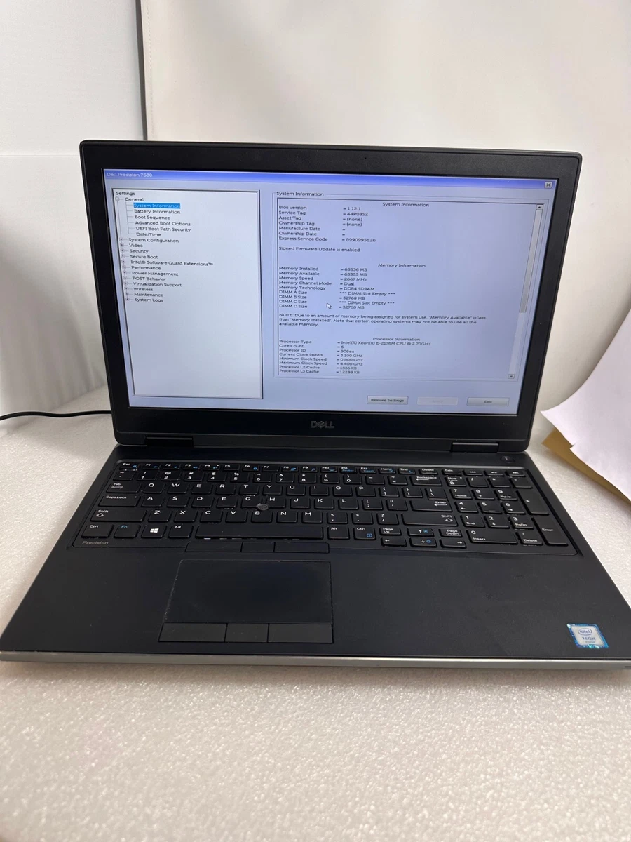 25+ Dell Laptops and Netbooks Precision 7530 for sale | Updated