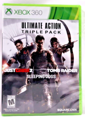 Ultimate Action Triple Pack (Microsoft Xbox 360, 2015) Brand New Sealed