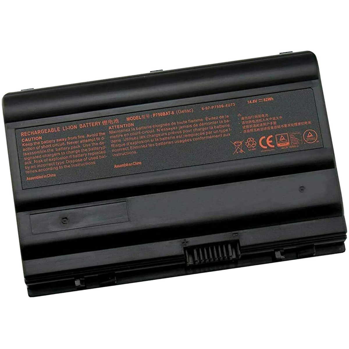 New P750BAT-8 Battery for Clevo P750DM3-G P750ZM P751ZM P770ZM