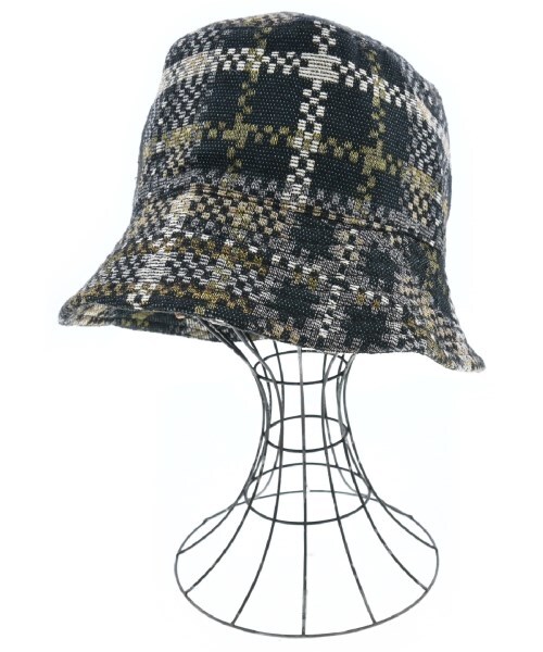 Engineered Garments Hat NavyxWhitexKhaki(Total pattern) M