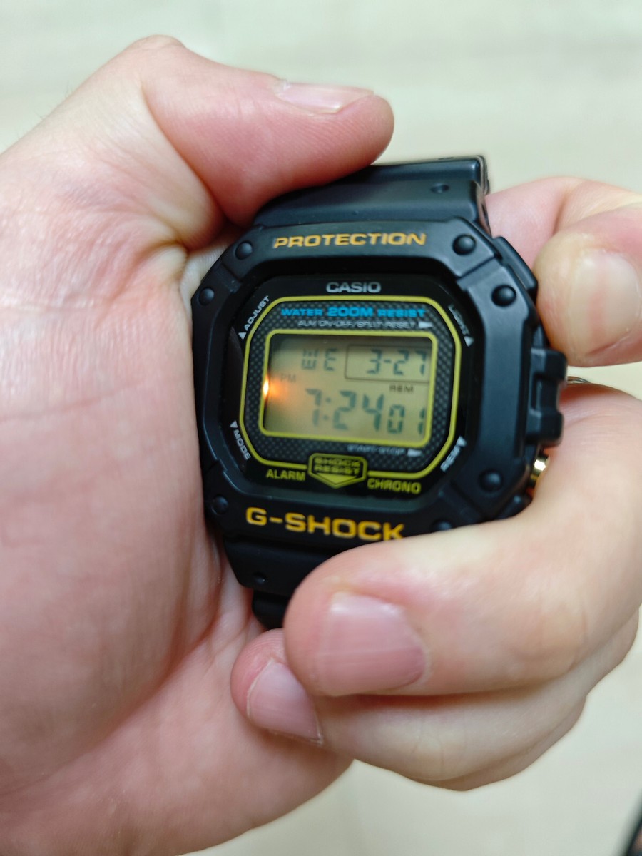 Rare 1994 Casio G-Shock DW-5300 White Border for sale online | eBay