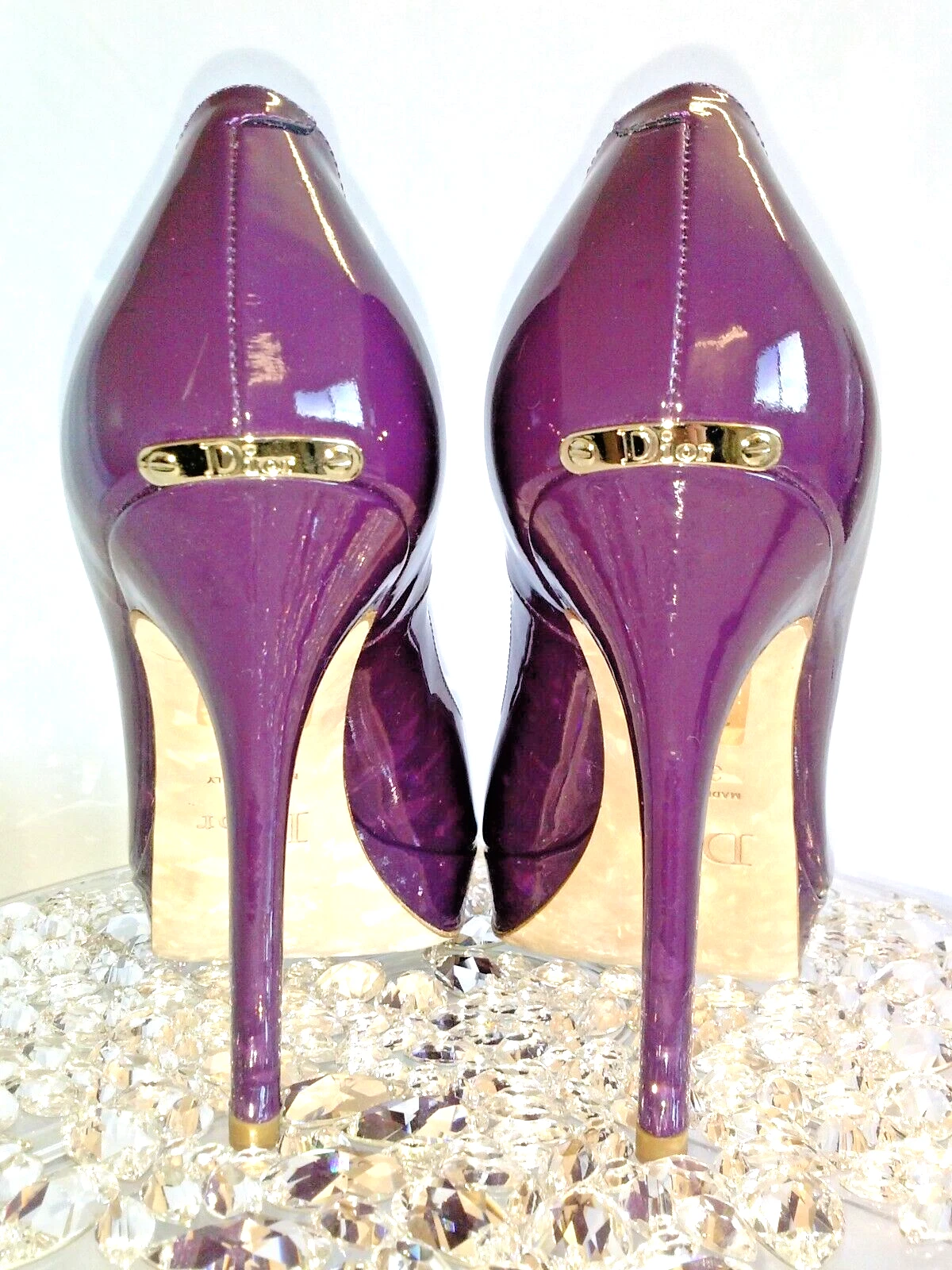ESCARPINS CHRISTIAN DIOR « MISS DIOR » NEUF DANS LEUR BOÎTE TAILLE 37,5 (7,5)