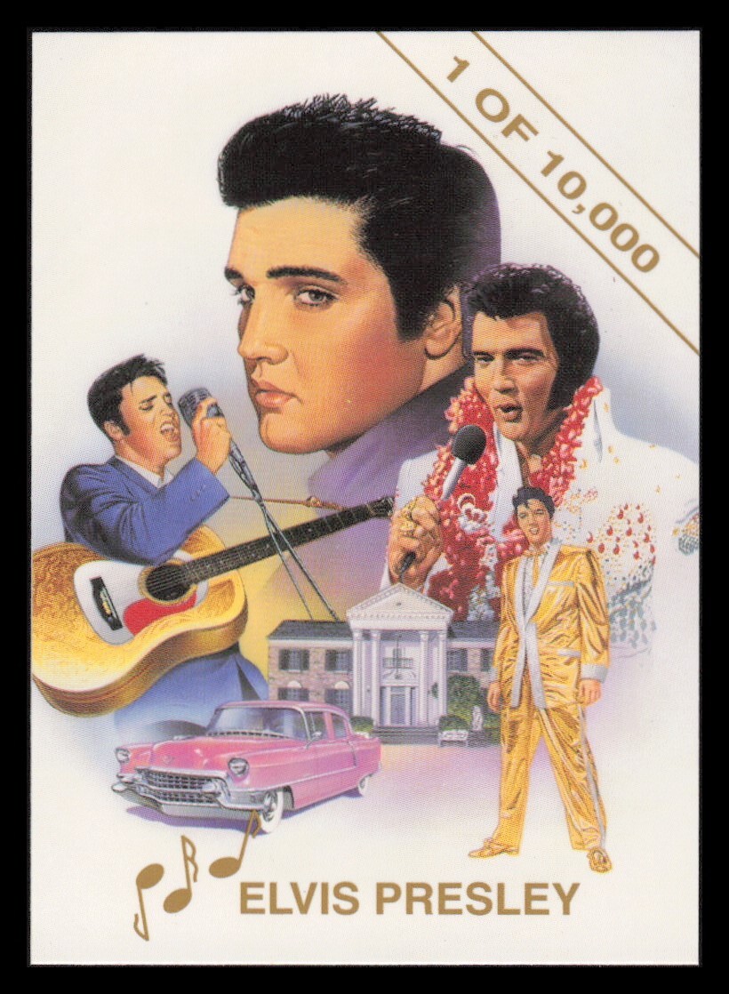 1993 Rock Street Elvis Presley LE Promo Trading Card #2 McCormick