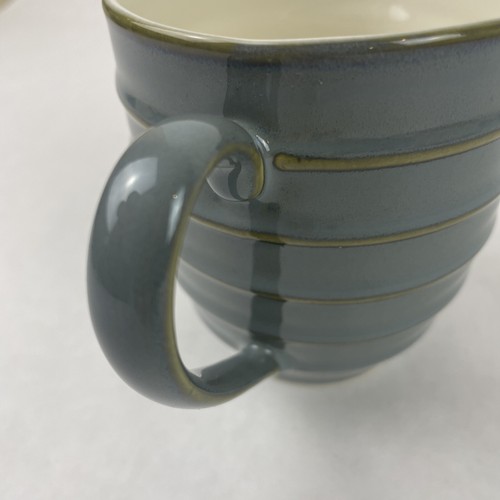 Dansk Creamer Slate Reactic Dinnerware Vertical Bands 4.25” Japan - Picture 7 of 18