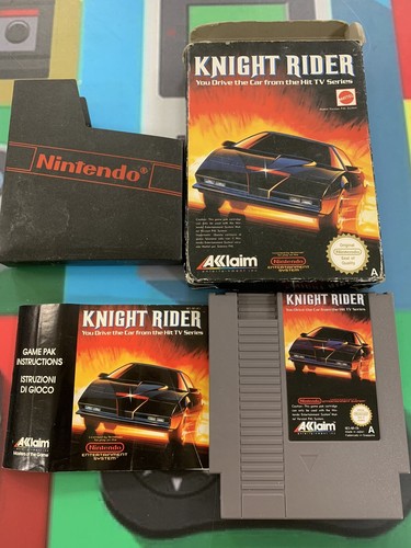 Nes Nintendo Knight Rider Pal Eng Mattel Complet - Photo 4/6
