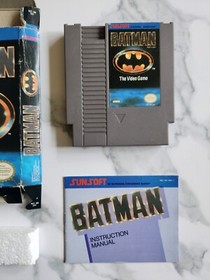 Batman. CIB - NES Nintendo. Authentic. Tested. Good