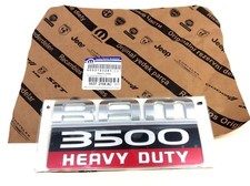 2007-2012 Dodge Ram 3500 Heavy Duty Nameplate Emblem Badge Decal New Oem