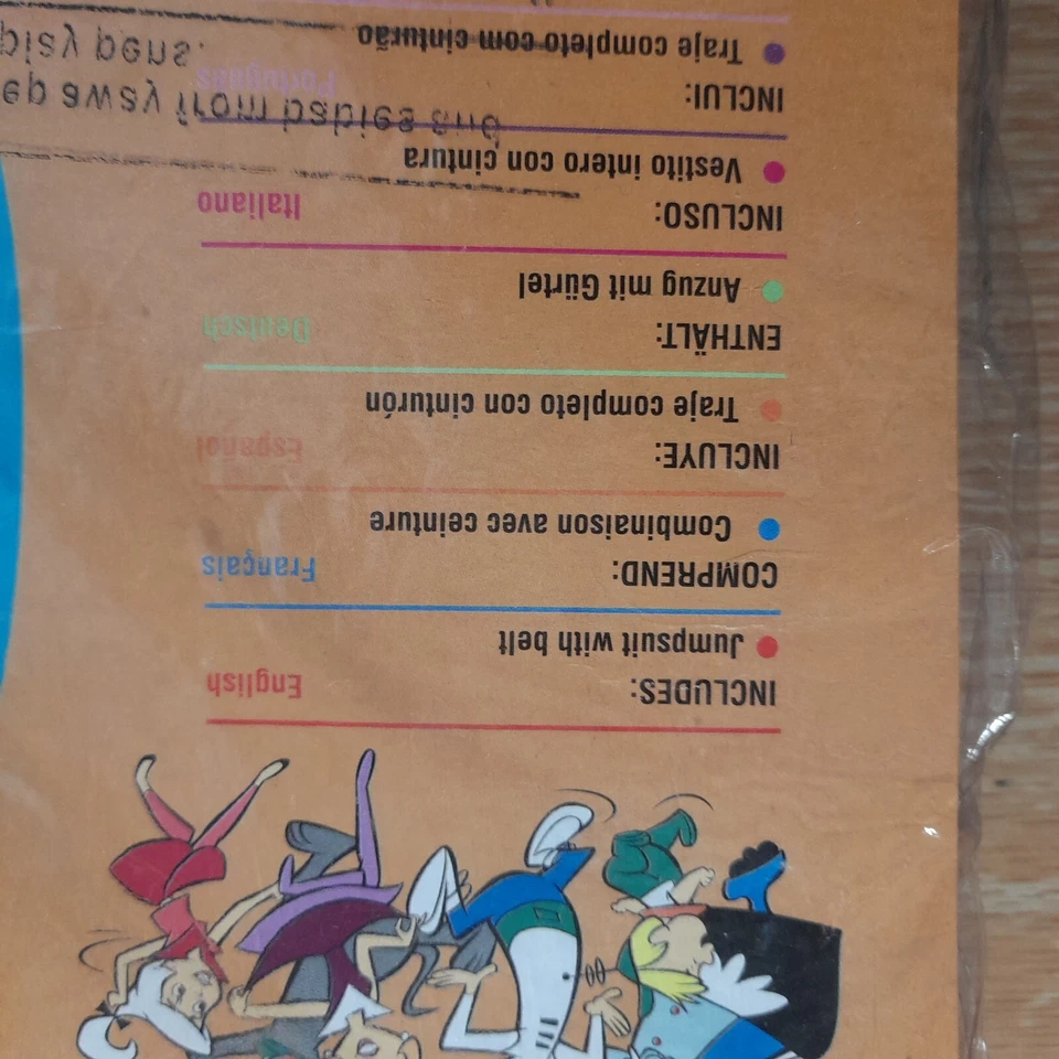 LICENCIA GEORGE JETSONS ADULTO HOMBRE FUTURO ESPACIO DISFRAZ HALLOWEEN XL Foto 4 de 4