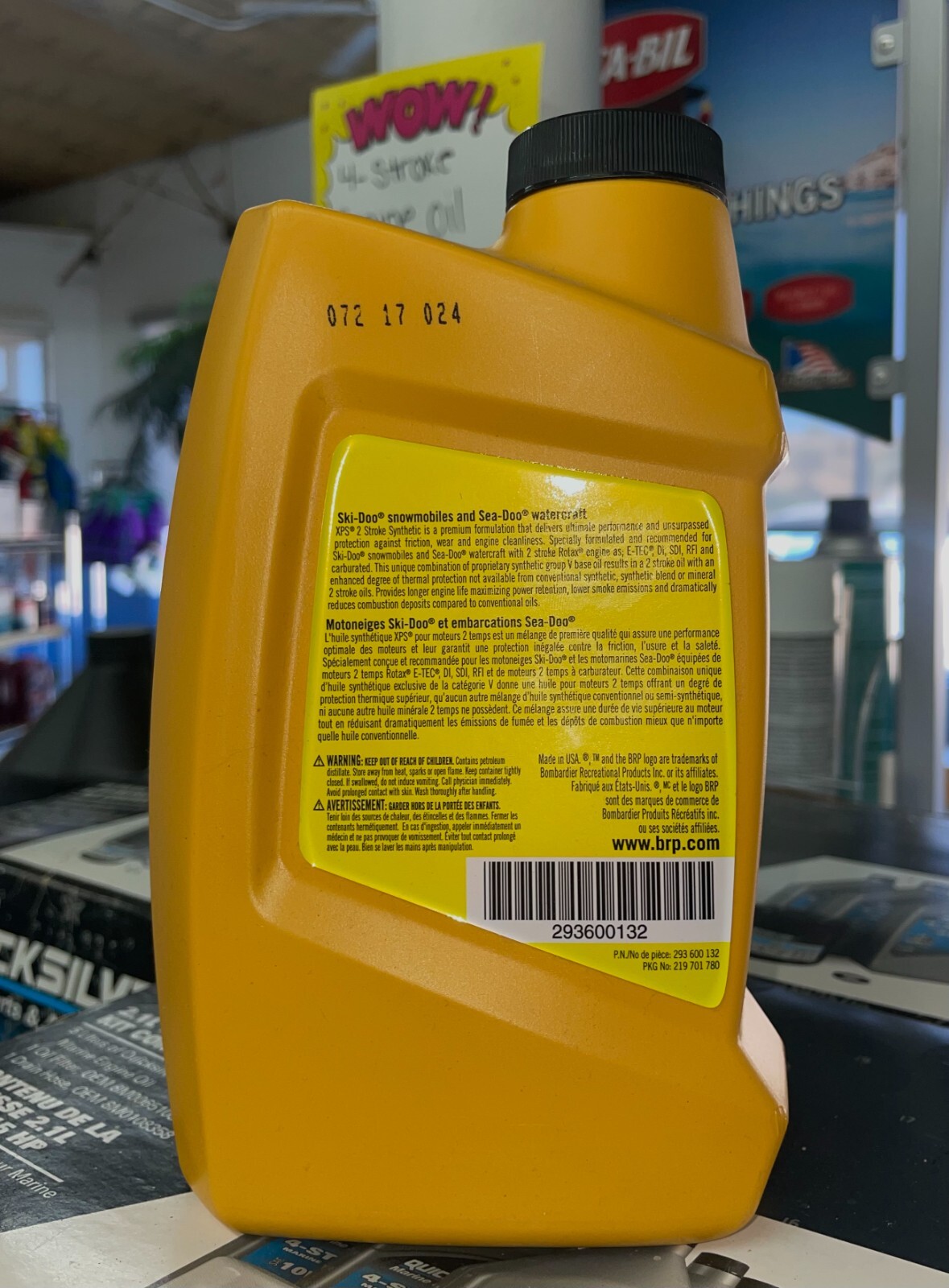 BRP XPS 2 Stroke Synthetic Oil, For SkiDoo and SeaDoo Direct