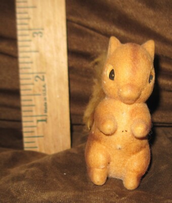 Vintage Squirrel - Japan - felt over plastic, very cute Outdoor Mancave Rustic 