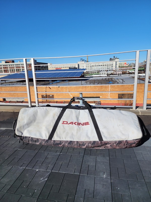 Dakine Travel Surfboard Bag + Kiteboard Prodigy with Bindings