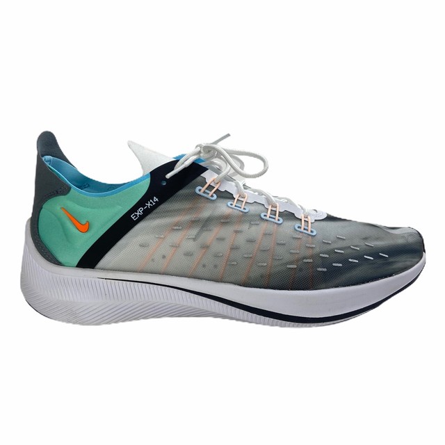 Nike EXP-X14 QS Emerald Rise White Grey Running Shoes 12 Sneakers BQ6972-100 | eBay