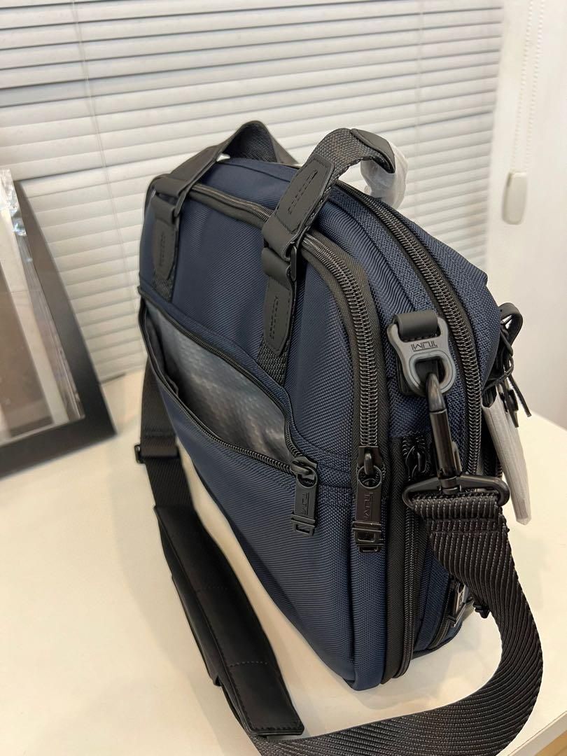 Tumi Alpha Bravo 232640 Navy x Black 2way Briefcase Business Tumi Alpha Bravo 232640 Navy x Black 2way Briefcase Business