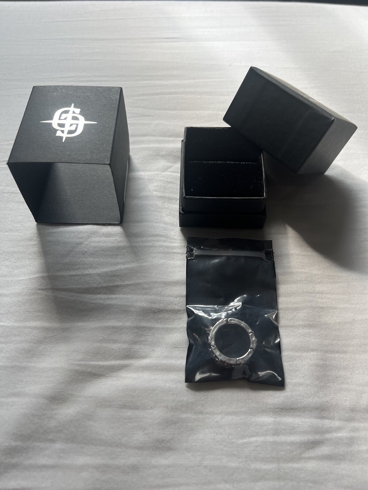 Clocks and Colours Safe Harbor Sterling Silver Ring, Size 7, Brand New