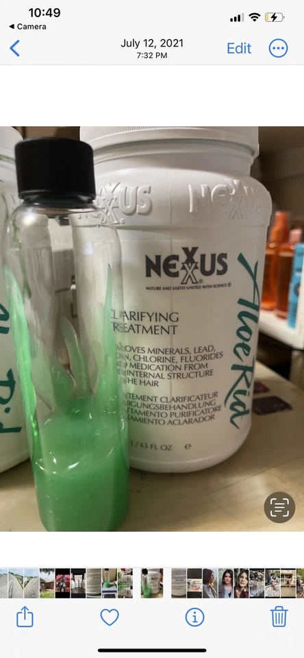 NEXXUS ALOE RID CLARIFICANTE 3 OZ CHAMPÚ Y TRATAMIENTO DE 3 OZ 👉3 oz reenvasado Foto 4 de 4