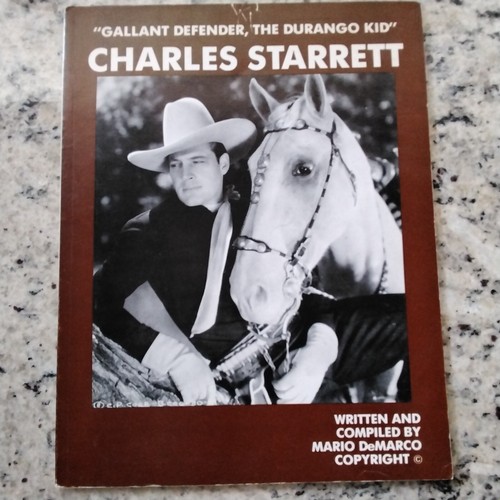 Charles Durango Starrett SIGNED Photo Book 30s Movie Actor Westerns Cowboy Star - Picture 4 of 10