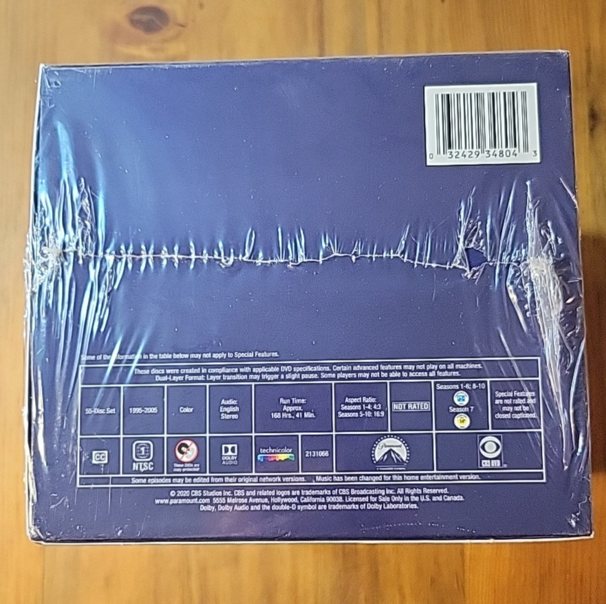 JAG: The Complete Series New Sealed Boxed Set DVDs 55 Disc Set