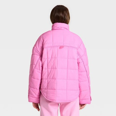 Women's Oversized Quilted Puffer Jacket - JoyLab