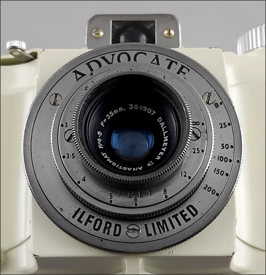 Appareil Photo 35mm ADVOCATE Ilford Limited avec Dallmeyer Anastigmat 4.5/35mm - Photo 2/4