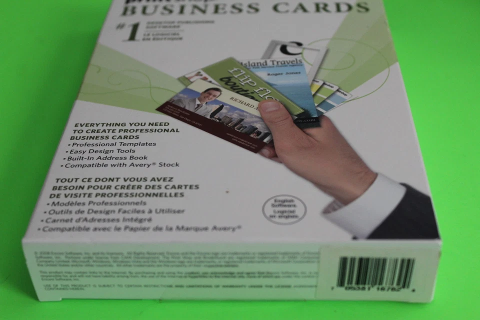 Broderbund The Printshop Business Cards - Encore Print Shop Design Software NEW - Image 3 of 4