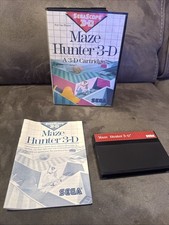 Maze Hunter 3-D (Sega Master System Game Tested Complete !