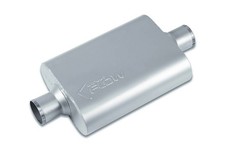 Street Flow - Sf42540 2 Chamber 4x9.5 Oval Body Muffler - 2.5 Center In 2.5