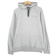 Peak Performance Hoodie Col Zippé Relaxed Pochacco Gris Taille L